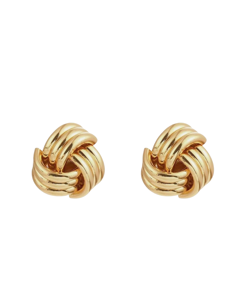 LOVE KNOT STUD EARRINGS