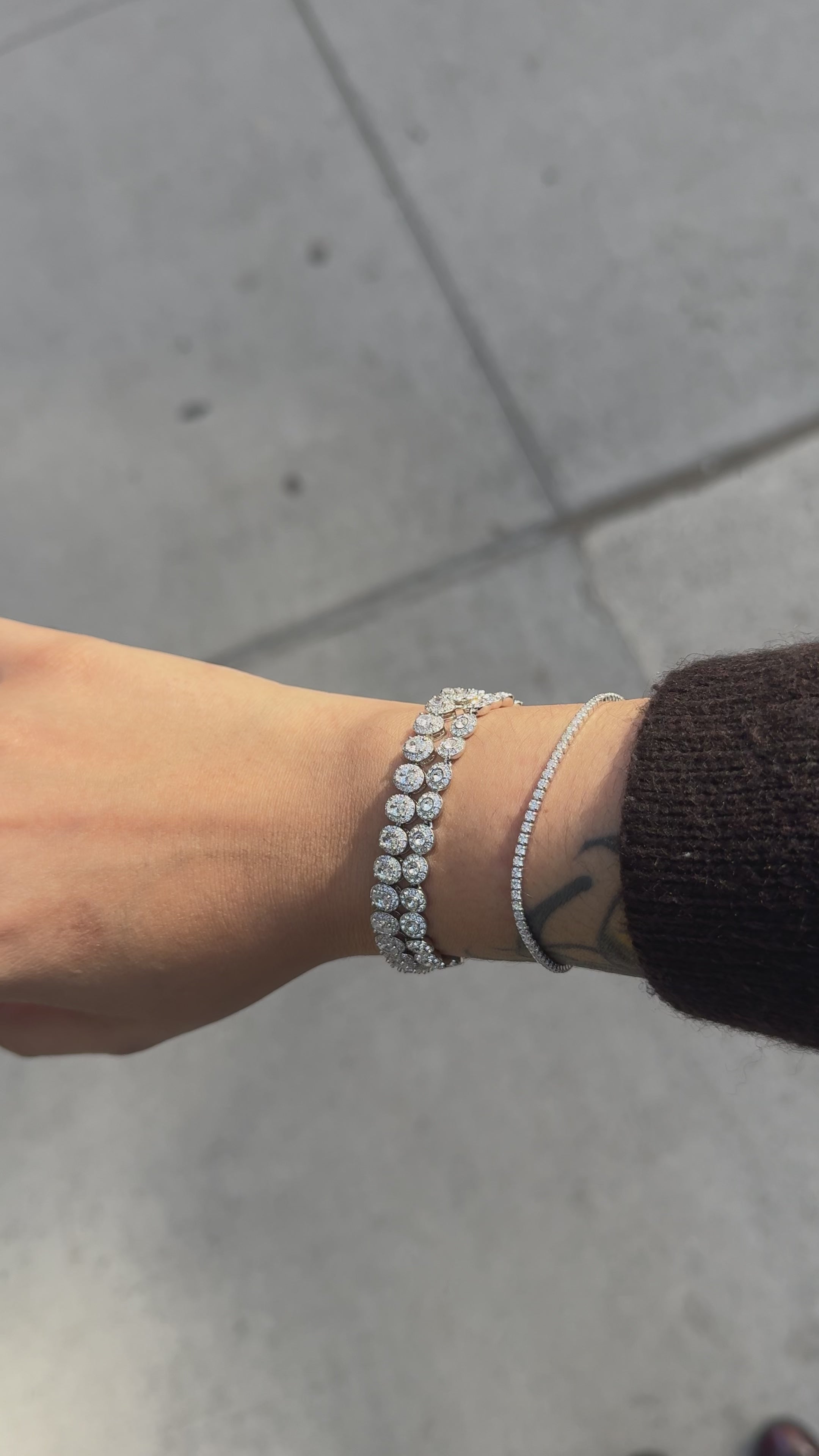 CRYSTAL LINE BRACALET